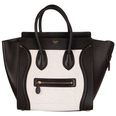 small black and white celine bag|celine bag black friday.